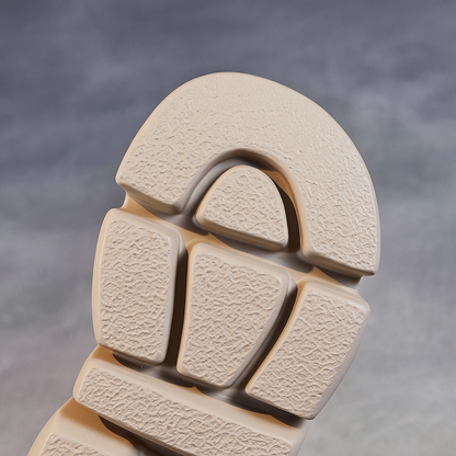 Sandale plateforme en cuir pour femme, modèle Sculpturale par Azilini, esthétique et respirabilité